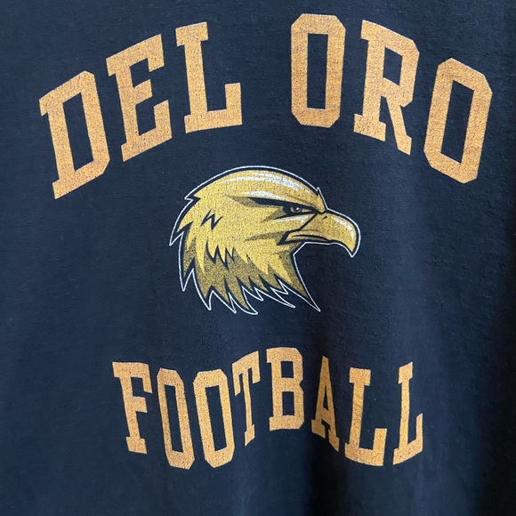 Shirts Del Oro High School Loomis Ca Football Black Mens Xxl Tshirt